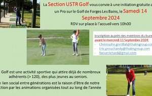 Initiation Golf ouverte à tous