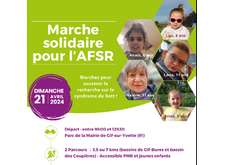 Marche solidaire au profit de la lutte contre le syndrome de Rett 